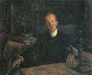 Lovis Corinth Portrait of Gerhart Hauptmann Spain oil painting artist